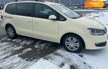 Volkswagen Sharan, 2012, Дизель, 2 л., 395 тис. км, Мінівен, Жовтий, Ужгород Cars-Pr-242996 фото