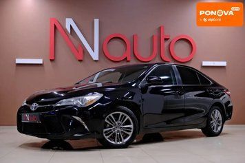 Toyota Camry, 2016 г., Бензин, 195 тыс. км, Седан, Чорный, Одесса AT-10409496 фото