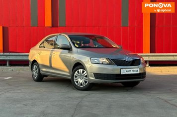 Skoda Rapid, 2017, Газ пропан-бутан / Бензин, 1.6 л., 288 тис. км, Ліфтбек, Бежевий, Київ 259084 фото