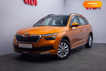 Skoda Kamiq, 2021, Бензин, 1.5 л., 33 тис. км, Позашляховик / Кросовер, Помаранчевий, Київ 256017 фото