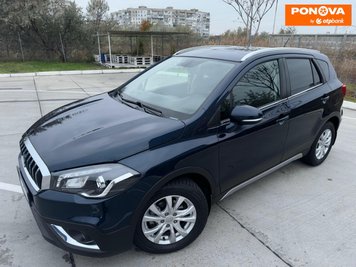 Suzuki SX4, 2019, Бензин, 1.6 л., 40 тис. км, Позашляховик / Кросовер, Синій, Одеса Cars-Pr-267675 фото