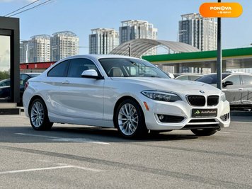 BMW 2 Series, 2014, Бензин, 2 л., 116 тис. км, Купе, Білий, Київ 98580 фото