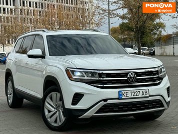 Volkswagen Atlas, 2021, Бензин, 3.6 л., 107 тис. км, Позашляховик / Кросовер, Білий, Дніпро (Дніпропетровськ) Cars-Pr-272911 фото