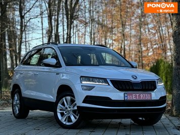 Skoda Karoq, 2021, Дизель, 2 л., 132 тис. км, Позашляховик / Кросовер, Білий, Дрогобич Cars-Pr-275165 фото