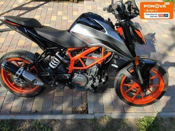 KTM 390 Duke, 2021, Бензин, 370 см³, 2 тис. км, Мотоцикл Без обтікачів (Naked bike), Сірий, Черкаси moto-364793 фото