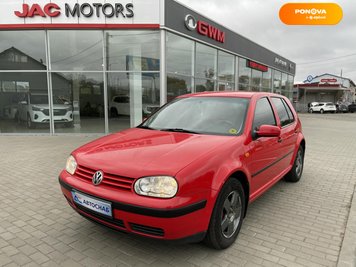 Volkswagen Golf, 1998, Газ пропан-бутан / Бензин, 1.6 л., 265 тис. км, Хетчбек, Червоний, Полтава 254678 фото