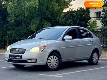 Hyundai Accent, 2008, Газ пропан-бутан / Бензин, 1.6 л., 259 тис. км, Седан, Сірий, Миколаїв 110710 фото