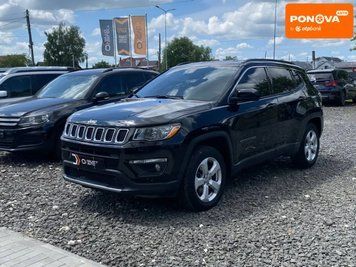 Jeep Compass, 2018 г., Бензин, 136 тыс. км, Внедорожник / Кроссовер, Чорный, Львов AT-10400436 фото