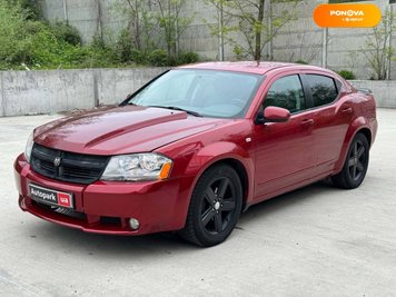 Dodge Avenger, 2008, Газ пропан-бутан / Бензин, 2.4 л., 195 тыс. км, Седан, Красный, Киев 38635 фото