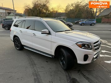 Mercedes-Benz GLS-Class, 2017, Бензин, 3 л., 120 тис. км, Позашляховик / Кросовер, Білий, Київ Cars-Pr-275317 фото