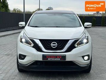 Nissan Murano, 2018 р., Газ пропан-бутан / Бензин, 115 тис. км, Позашляховик / Кросовер, Білий, Дніпро (Дніпропетровськ) AT-10417258 фото