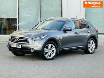 Infiniti QX70, 2015, Бензин, 3.7 л., 74 тис. км, Позашляховик / Кросовер, Сірий, Київ 254348 фото