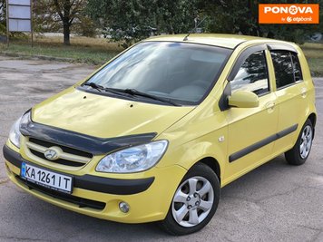 Hyundai Getz, 2008, Газ пропан-бутан / Бензин, 1.4 л., 177 тис. км, Хетчбек, Жовтий, Дніпро (Дніпропетровськ) Cars-Pr-272248 фото