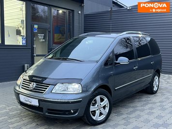 Volkswagen Sharan, 2006, Дизель, 2 л., 244 тис. км, Мінівен, Сірий, Чернівці 279055 фото