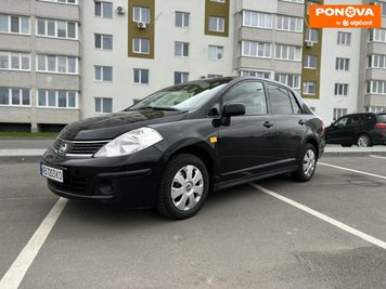 Nissan Versa, 2009, Газ пропан-бутан / Бензин, 1.6 л., 227 тис. км, Седан, Чорний, Вінниця Cars-Pr-261086 фото