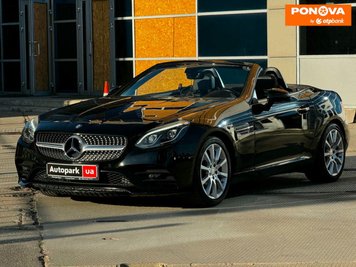 Mercedes-Benz SLK-Class, 2016, Бензин, 2 л., 23 тис. км, Родстер, Чорний, Харків 129218 фото