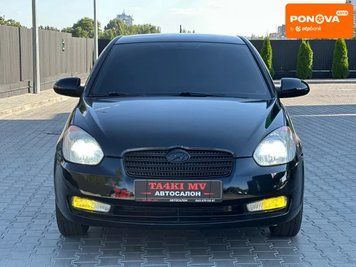 Hyundai Accent, 2008 г., Газ пропан-бутан / Бензин, 155 тыс. км, Седан, Чорный, Днепр (Днепропетровск) AT-10424257 фото