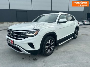 Volkswagen Atlas Cross Sport, 2020, Бензин, 2 л., 18 тис. км, Позашляховик / Кросовер, Білий, Львів 256803 фото