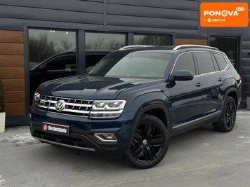 Volkswagen Atlas, 2018 г., Бензин, 122 тыс. км, Внедорожник / Кроссовер, Синий, Ровно AT-10408965 фото