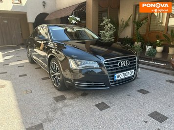 Audi A8, 2012, Дизель, 2.97 л., 290 тис. км, Седан, Чорний, Тячів Cars-Pr-270716 фото