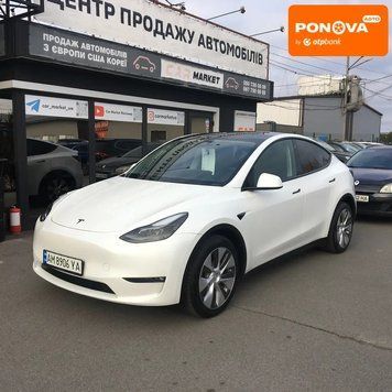 Tesla Model Y, 2024 р., Електро, 2 тис. км, Позашляховик / Кросовер, Білий, Житомир AT-10414436 фото