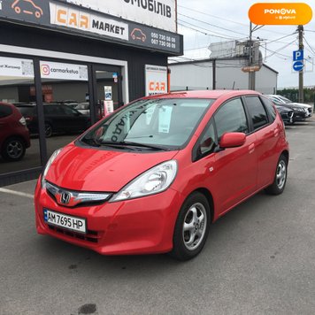 Honda Jazz, 2011, Гібрид, 1.4 л., 234 тис. км, Хетчбек, Червоний, Житомир 111996 фото