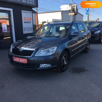 Skoda Octavia A5, 2009, Бензин, 1.6 л., 206 тис. км, Універсал, Сірий, Житомир 252266 фото