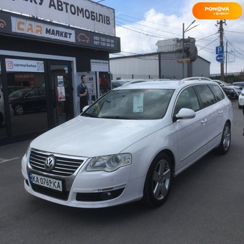 Volkswagen Passat B6, 2008, Бензин, 1.8 л., 197 тис. км, Універсал, Білий, Житомир 36105 фото