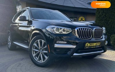 BMW X3, 2018, Бензин, 2 л., 167 тыс. км, Внедорожник / Кроссовер, Чорный, Львов 42093 фото