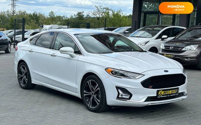 Ford Fusion, 2018, Бензин, 2 л., 92 тис. км, Седан, Білий, Чернівці 46301 фото