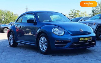 Volkswagen Beetle, 2017, Бензин, 1.8 л., 95 тис. км, Хетчбек, Синій, Чернівці 10086 фото