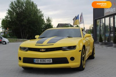 Chevrolet Camaro, 2014, Бензин, 3.56 л., 129 тис. км, Купе, Жовтий, Вінниця 44709 фото