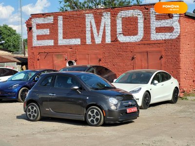 Fiat 500e, 2016, Електро, 98 тыс. км, Хетчбек, Серый, Киев 49358 фото