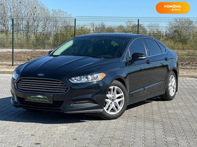 Ford Fusion, 2014, Бензин, 2.49 л., 183 тыс. км, Седан, Чорный, Киев 48299 фото