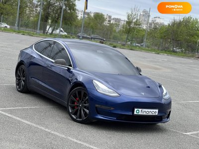Tesla Model 3, 2020, Електро, 14 тыс. км, Седан, Синий, Киев 50182 фото