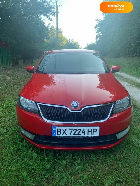 Skoda Spaceback, 2015, Бензин, 1.2 л., 205 тыс. км, Хетчбек, Красный, Хмельницкий Cars-Pr-153401 фото