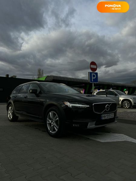 Volvo V90 Cross Country, 2017, Бензин, 2 л., 165 тыс. км, Универсал, Чорный, Одесса Cars-Pr-120439 фото