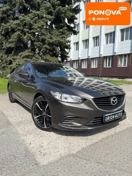 Mazda 6, 2016 р., Бензин, 128 тис. км, Седан, Коричневий, Дніпро (Дніпропетровськ) AT-10415451 фото