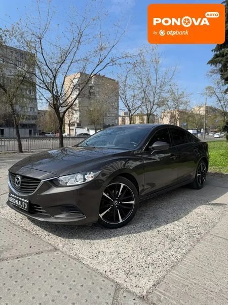 Mazda 6, 2016 р., Бензин, 128 тис. км, Седан, Коричневий, Дніпро (Дніпропетровськ) AT-10415451 фото