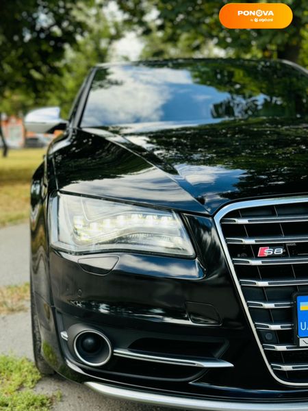 Audi S8, 2013, Бензин, 3.99 л., 217 тыс. км, Седан, Чорный, Белая Церковь Cars-Pr-135606 фото