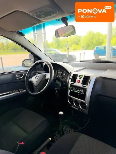 Hyundai Getz, 2006 г., Газ пропан-бутан / Бензин, 144 тыс. км, Хетчбек, Зеленый, Запорожье AT-10418833 фото