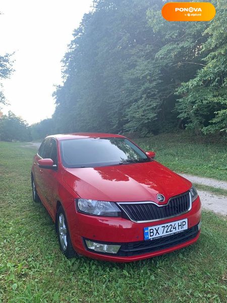 Skoda Spaceback, 2015, Бензин, 1.2 л., 205 тыс. км, Хетчбек, Красный, Хмельницкий Cars-Pr-153401 фото