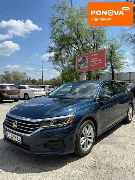 Volkswagen Passat, 2020 г., Бензин, 124 тыс. км, Седан, Синий, Днепр (Днепропетровск) AT-10417647 фото