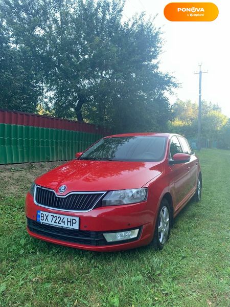 Skoda Spaceback, 2015, Бензин, 1.2 л., 205 тыс. км, Хетчбек, Красный, Хмельницкий Cars-Pr-153401 фото