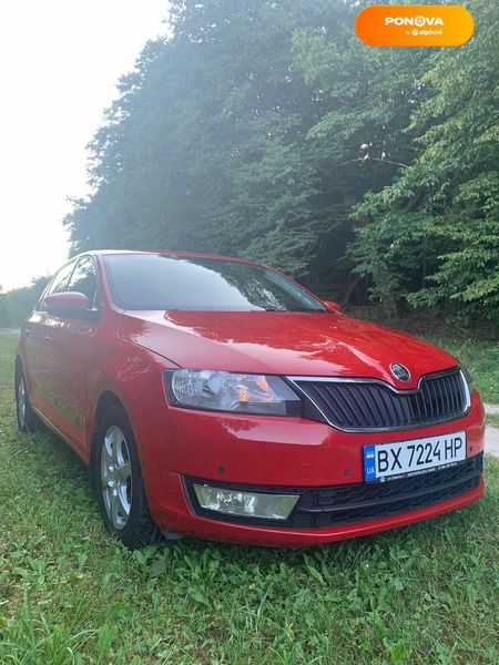 Skoda Spaceback, 2015, Бензин, 1.2 л., 205 тыс. км, Хетчбек, Красный, Хмельницкий Cars-Pr-153401 фото