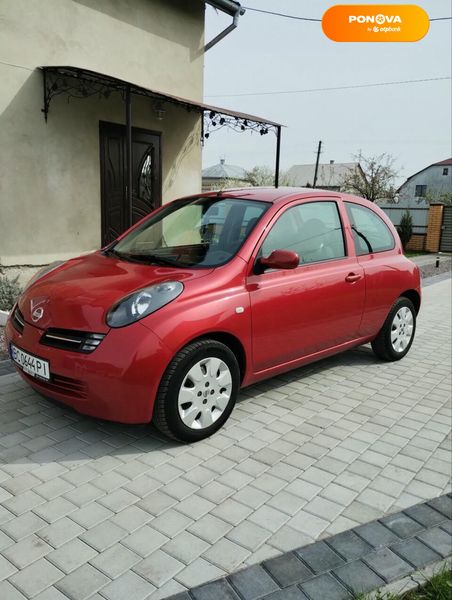 Nissan Micra, 2004, Бензин, 1.25 л., 204 тис. км, Хетчбек, Червоний, Пустомити Cars-Pr-68036 фото