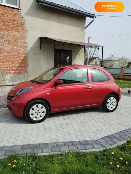 Nissan Micra, 2004, Бензин, 1.25 л., 204 тыс. км, Хетчбек, Красный, Пустомити Cars-Pr-68036 фото