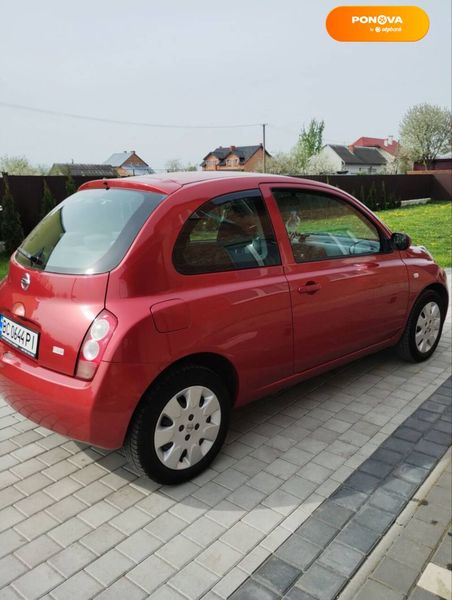 Nissan Micra, 2004, Бензин, 1.25 л., 204 тыс. км, Хетчбек, Красный, Пустомити Cars-Pr-68036 фото