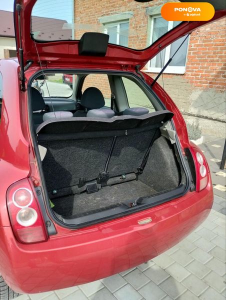 Nissan Micra, 2004, Бензин, 1.25 л., 204 тис. км, Хетчбек, Червоний, Пустомити Cars-Pr-68036 фото