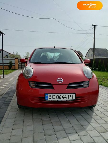 Nissan Micra, 2004, Бензин, 1.25 л., 204 тис. км, Хетчбек, Червоний, Пустомити Cars-Pr-68036 фото